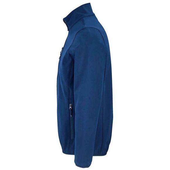 SOLS Mens Falcon Recycled Soft Shell Jacket / Abyss Blue - Picture 2 of 3